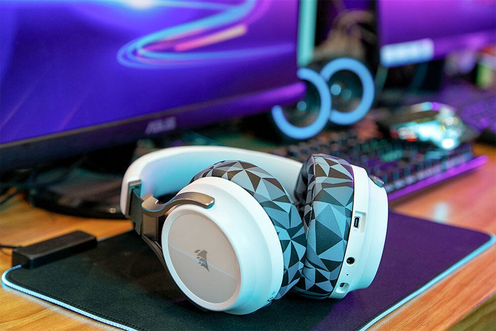 Upgraded PU Leather Ear Pads Replacement for Corsair Virtuoso Headset Wicked Cushions