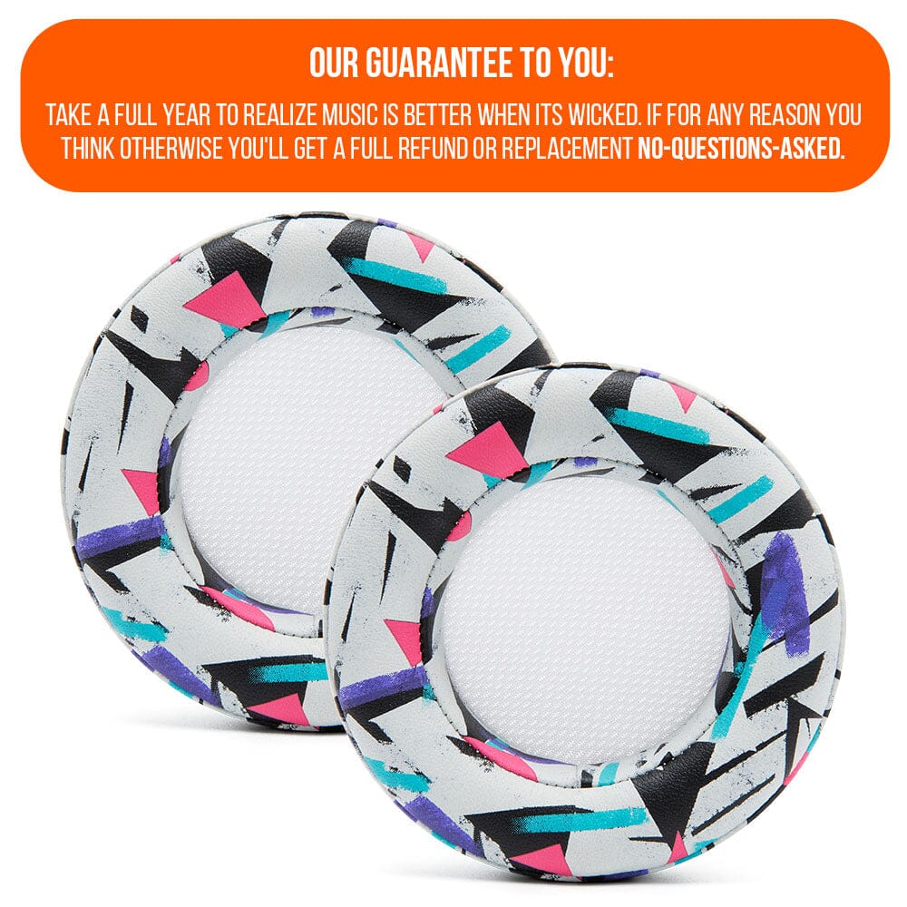 Upgraded PU Leather Ear Pads Replacement for Corsair Virtuoso Headset Wicked Cushions