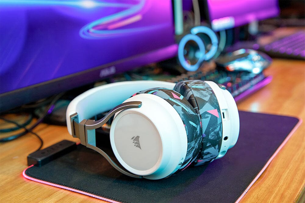 Upgraded PU Leather Ear Pads Replacement for Corsair Virtuoso Headset Wicked Cushions