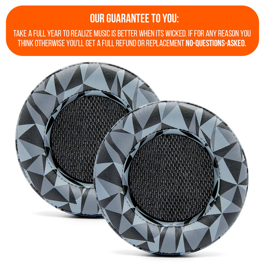 Upgraded PU Leather Ear Pads Replacement for Corsair Virtuoso Headset Wicked Cushions