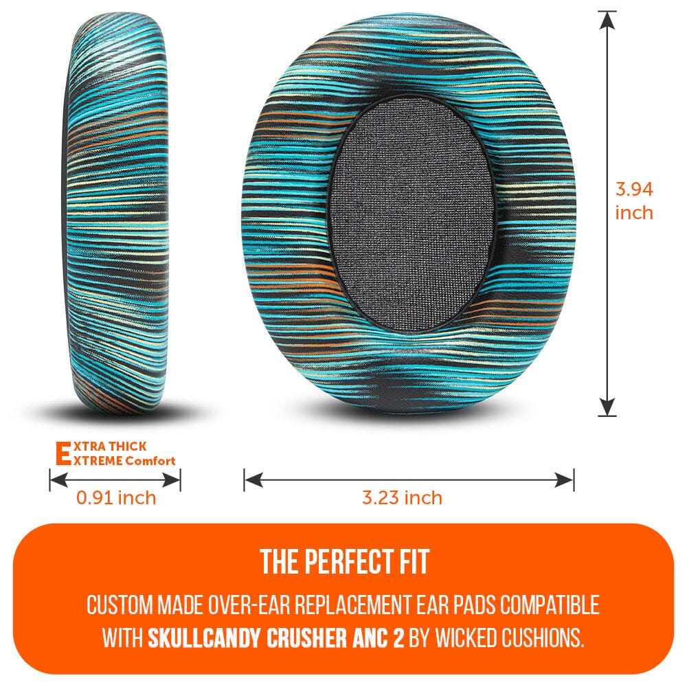 Upgraded Crusher ANC 2 Earpads Premium Replacement for Skullcandy