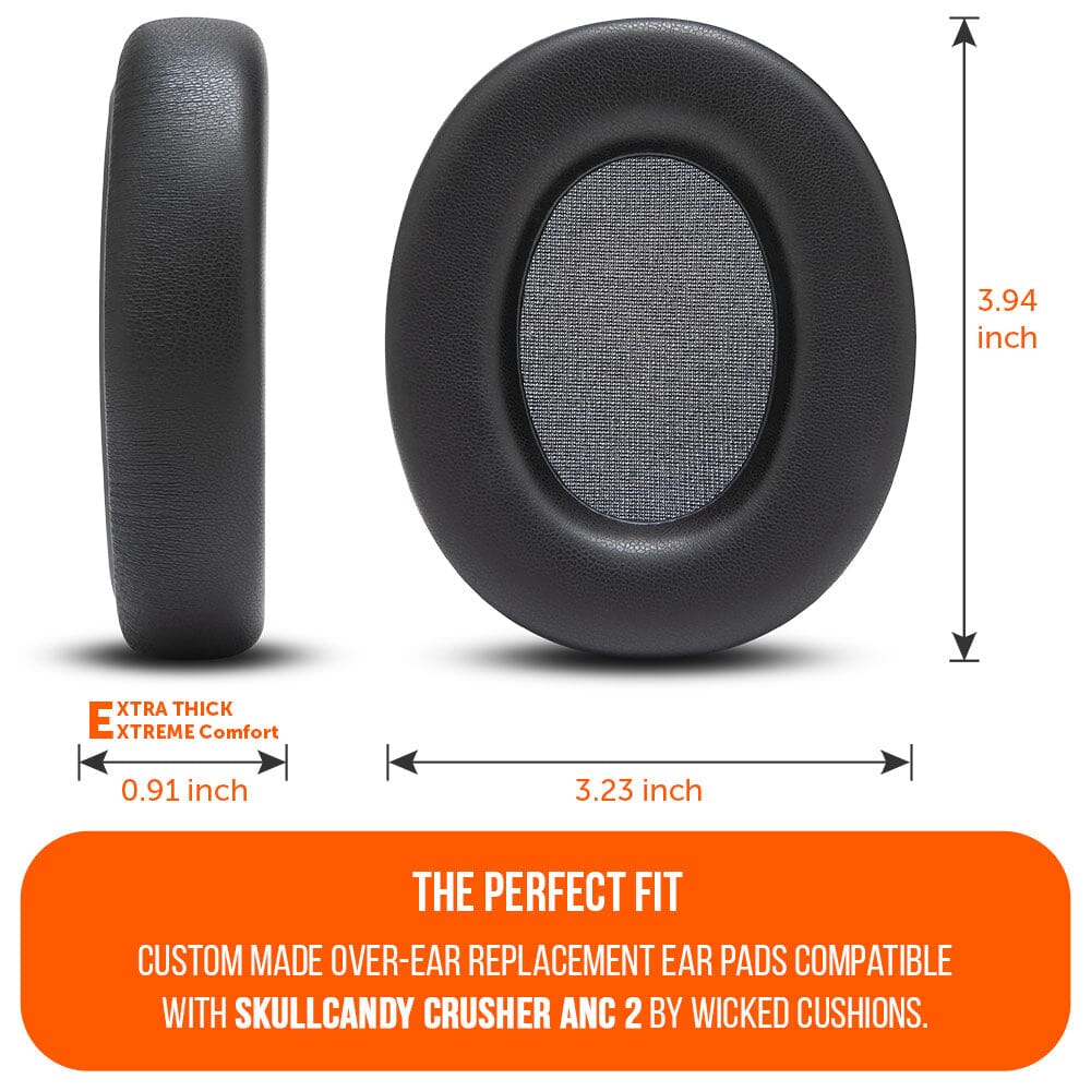 Upgraded Crusher ANC 2 Earpads Premium Replacement for Skullcandy