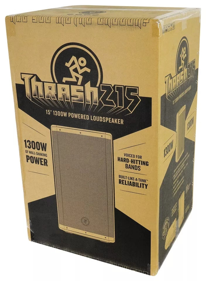 Mackie Thrash 215 1300-watt 15-inch Powered Loudspeaker-NEW