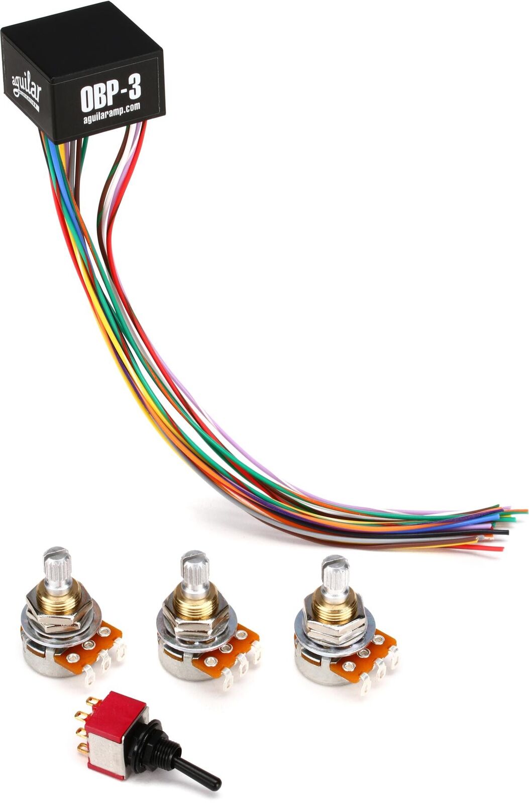 Aguilar OBP-3TK 3-Band Boost/Cut On Board Bass Preamp