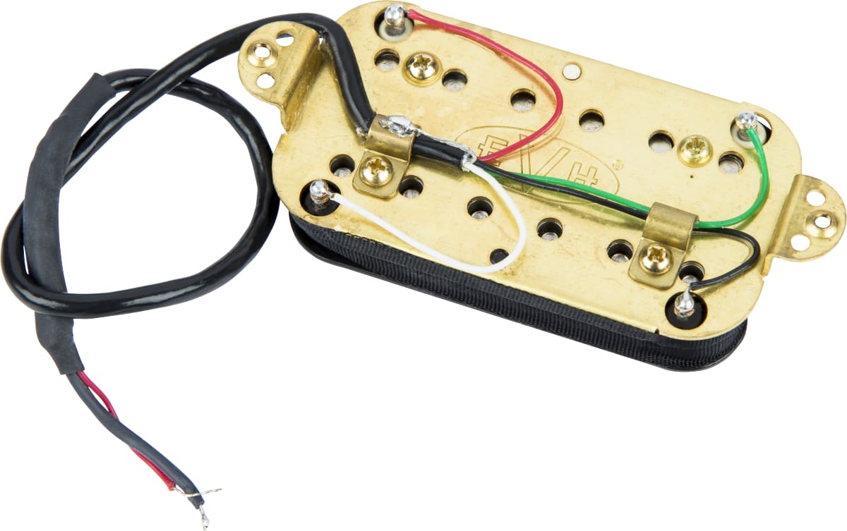 EVH Wolfgang Neck Humbucker Pickup - Black and White-NEW
