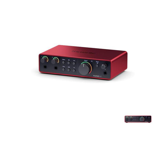 Focusrite Scarlett 2i2 4th Gen USB Audio Interface