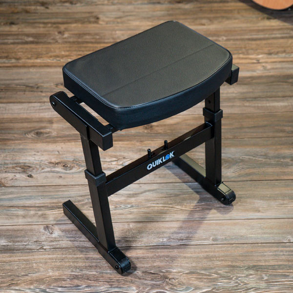 Quik Lok BZ-7BK Heavy Duty Fast Set Up Guitar Stool For any seated Musicians