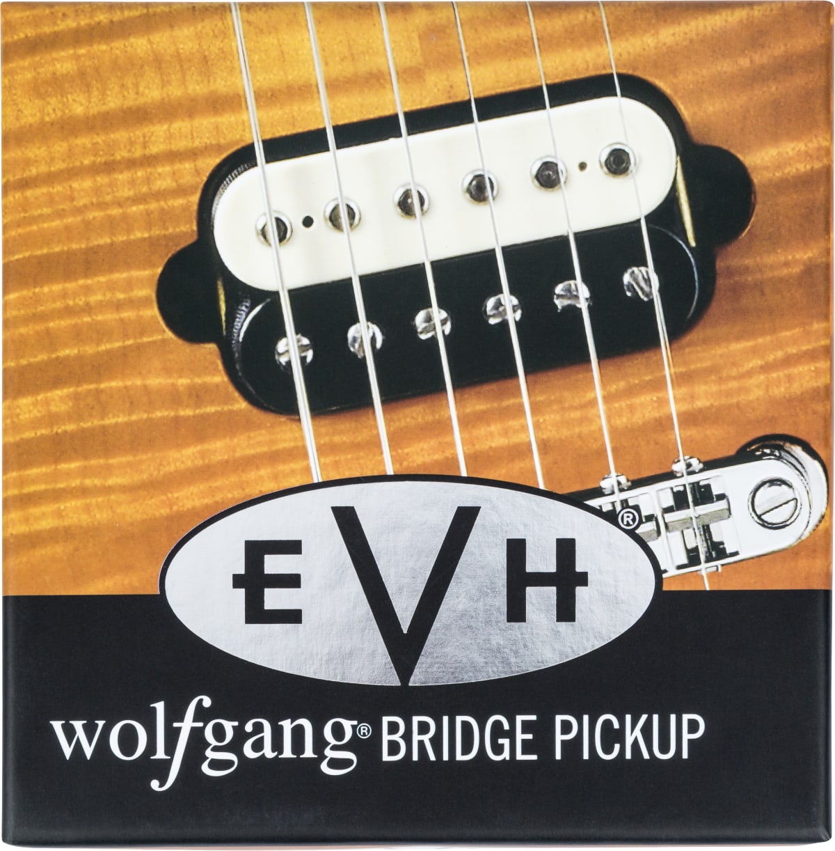 EVH Wolfgang Bridge Humbucker Pickup - Black and White