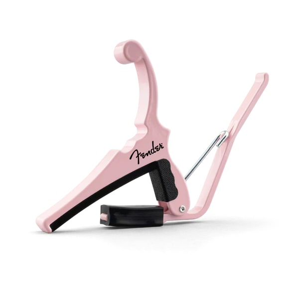 Kyser x Fender Quick-Change Electric Guitar Capo - Shell Pink, NEW