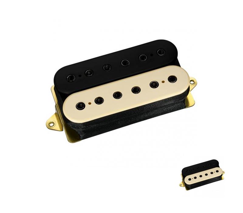 Dimarzio DP100 Super distortion Humbucker Bridge Pickup, Black & Cream, with Black pole- NEW