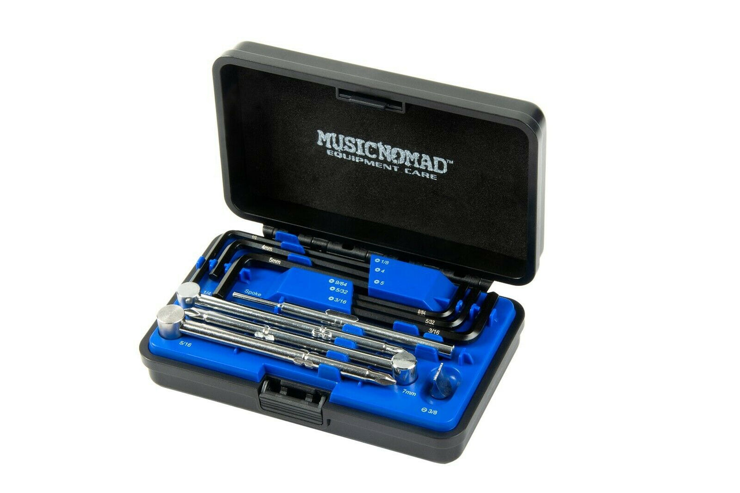 Music Nomad MN235 Premium Guitar Tech Truss Rod Wrench Set - 11 pcs - NEW