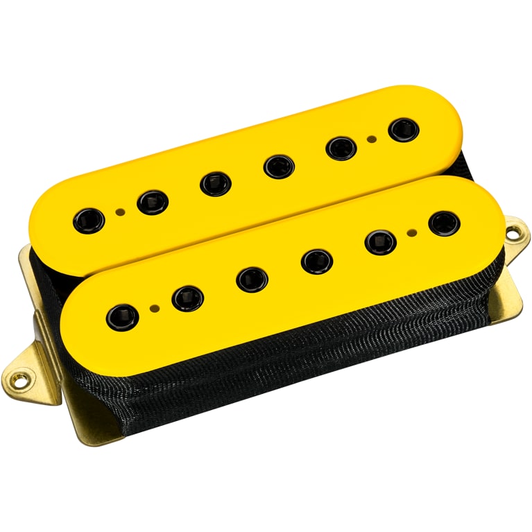 Dimarzio DP100 Super distortion Humbucker Bridge Pickup, Yellow with black pole- NEW