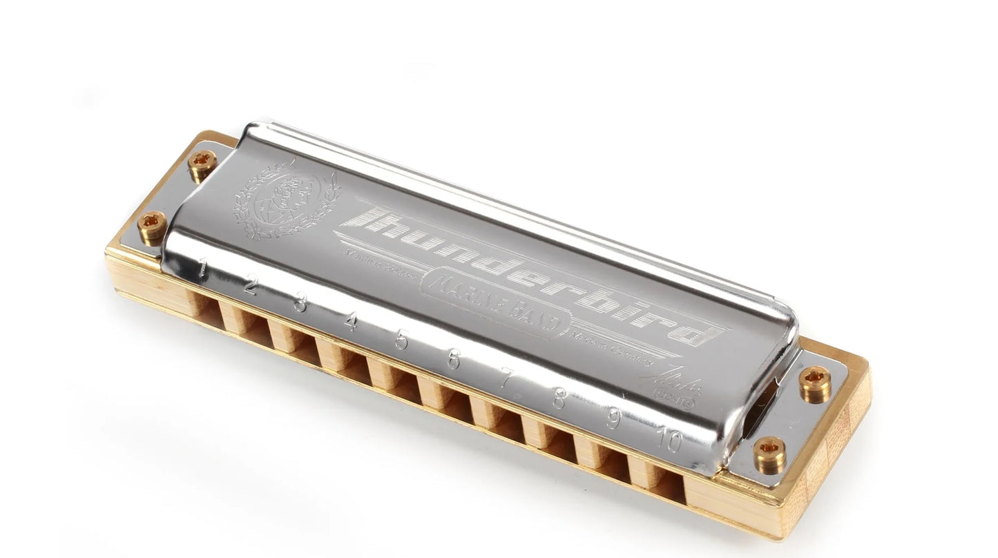 Hohner Marine Band Thunderbird Harmonica - Key of Low Low F- NEW