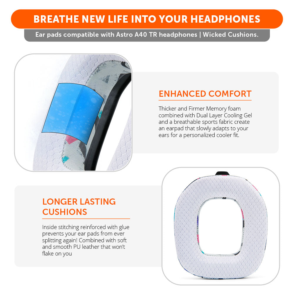 Astro A40 TR WC FreeZe Cooling Gel Earpads
