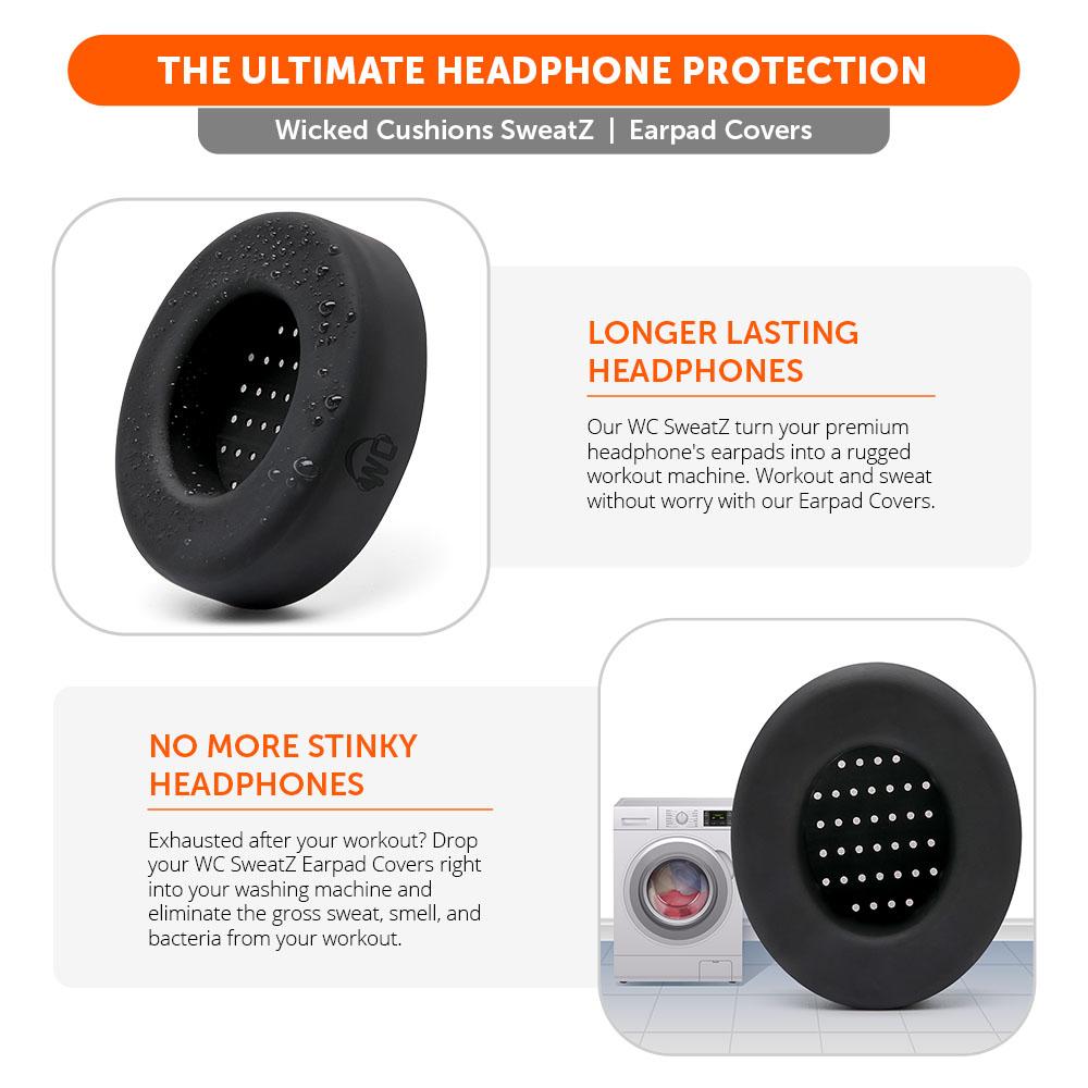 Beats Studio Sweat-Resistant Silicone Earpad Covers WC SweatZ Studio