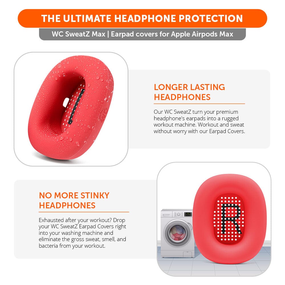 Apple Airpods Max Silicone Sweat Covers Earpads Wicked Cushions