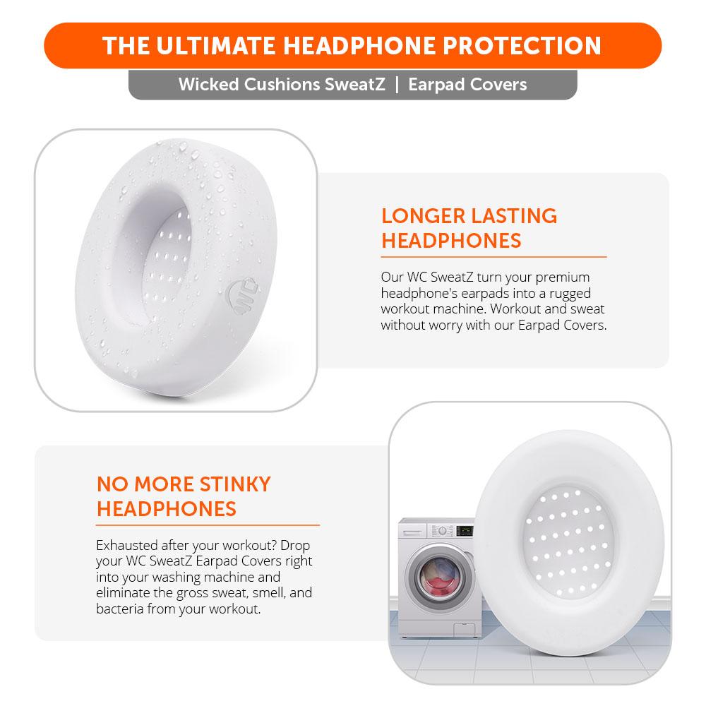 Beats Studio Sweat-Resistant Silicone Earpad Covers WC SweatZ Studio