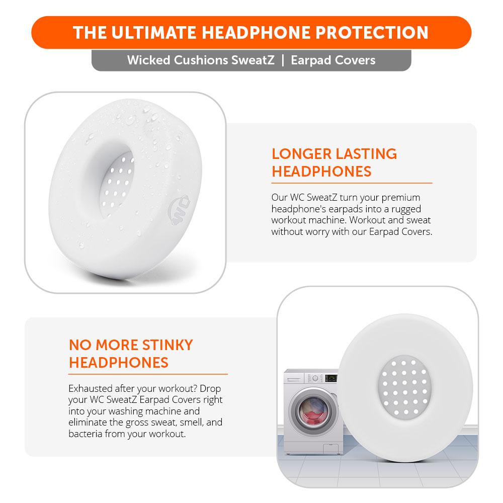 Small WC SweatZ Protective Headphone Earpad Covers Beats Solo