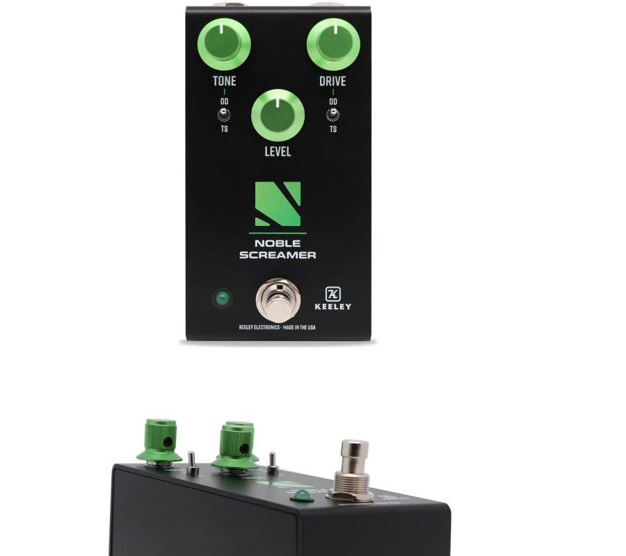 New - Keeley Electronics Noble Screamer Overdrive & Boost Guitar Effect Pedal
