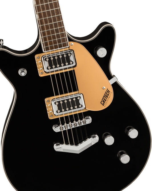 Gretsch G5222 Electromatic Double Jet BT Electric Guitar - Black-NEW
