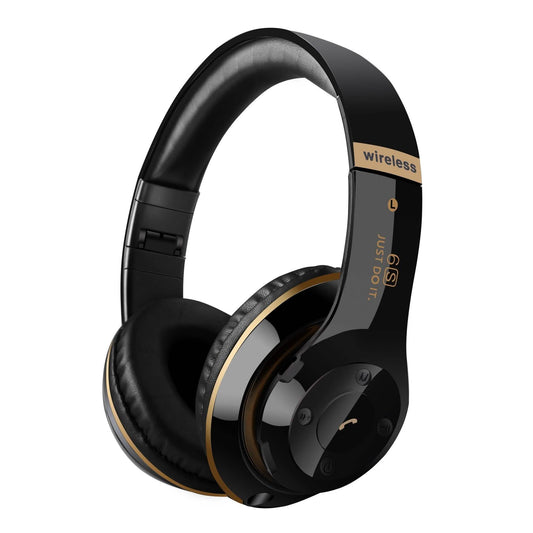 Wireless Bluetooth Heavy Bass Over Ear Stereo Headphones