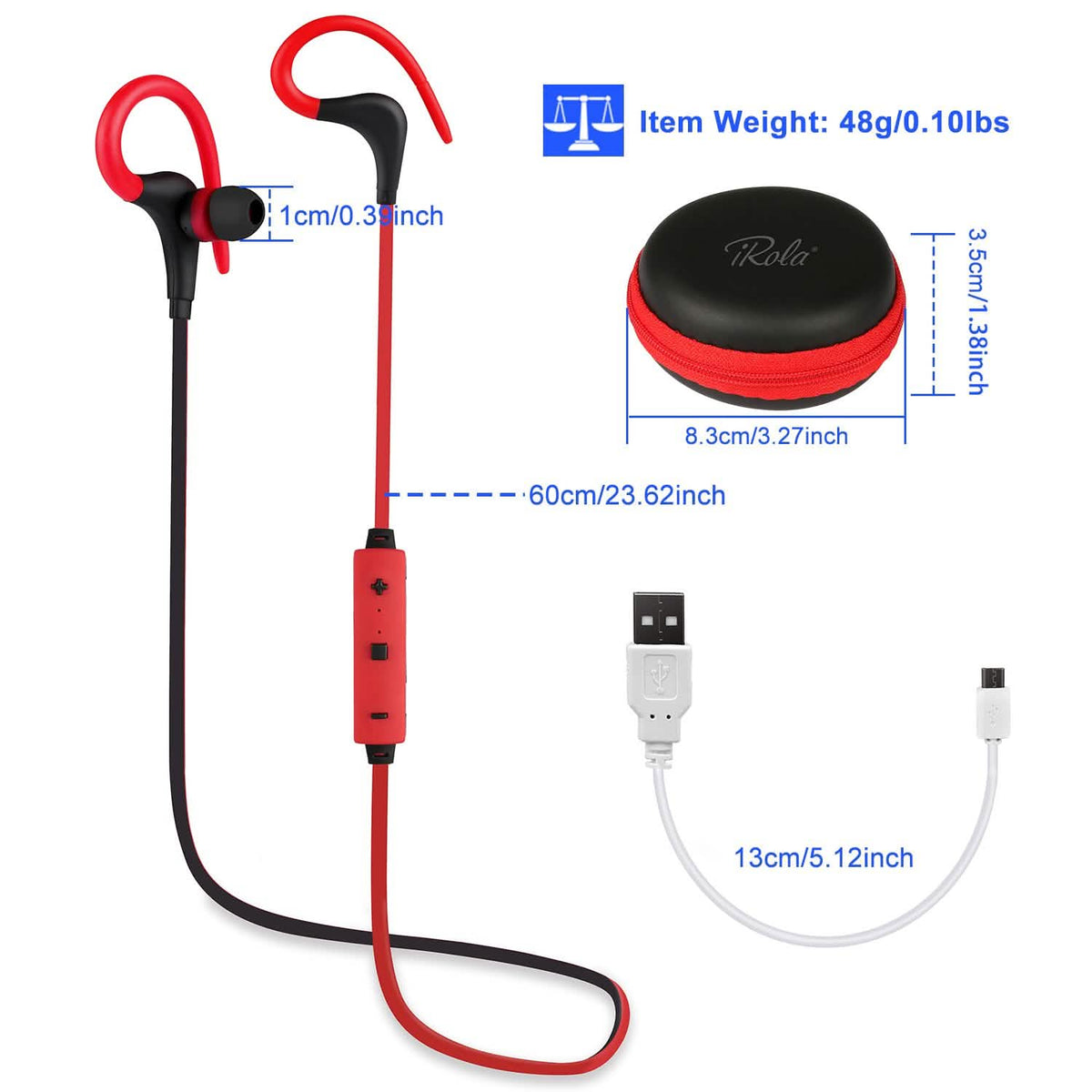 Wireless V4.1 Sport In-Ear Stereo Headsets