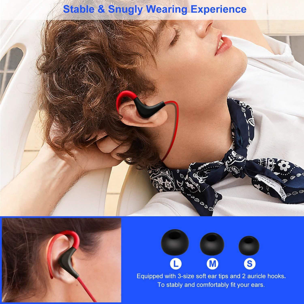 Wireless V4.1 Sport In-Ear Stereo Headsets