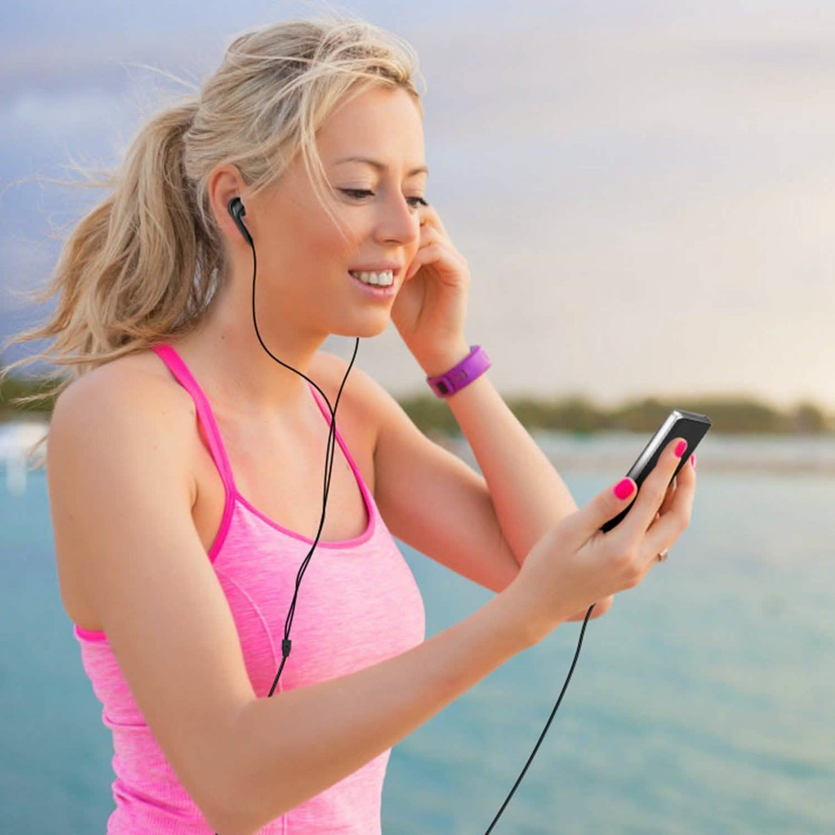 Wireless 32G Digital Music HiFi MP3 Player with Voice Recorder