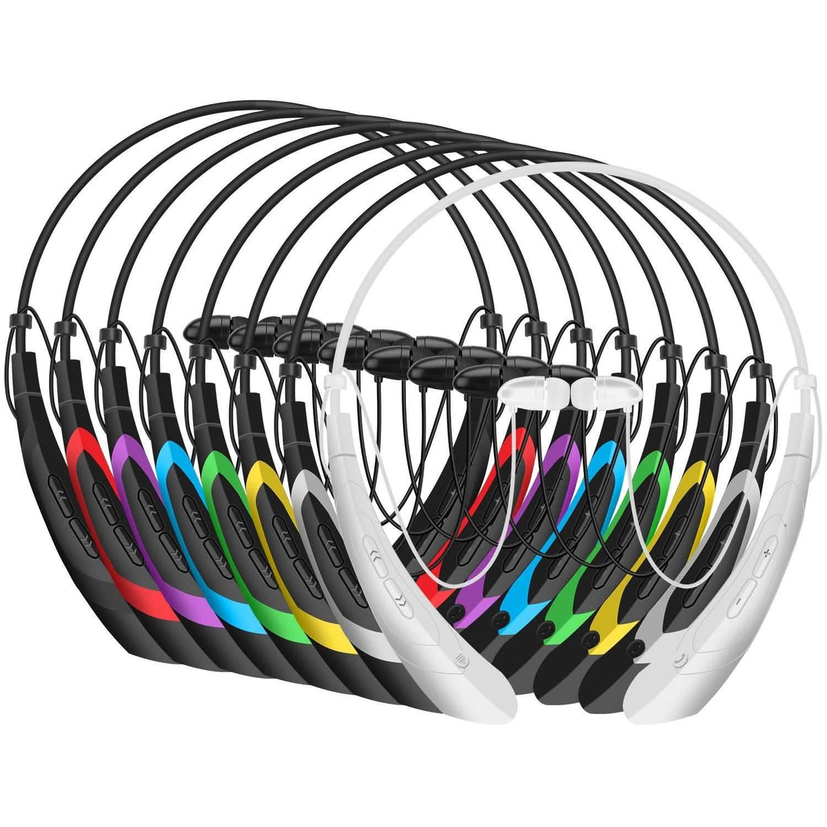 Wireless V5.0 Sweat-proof Neckband Headphones Sport Headsets