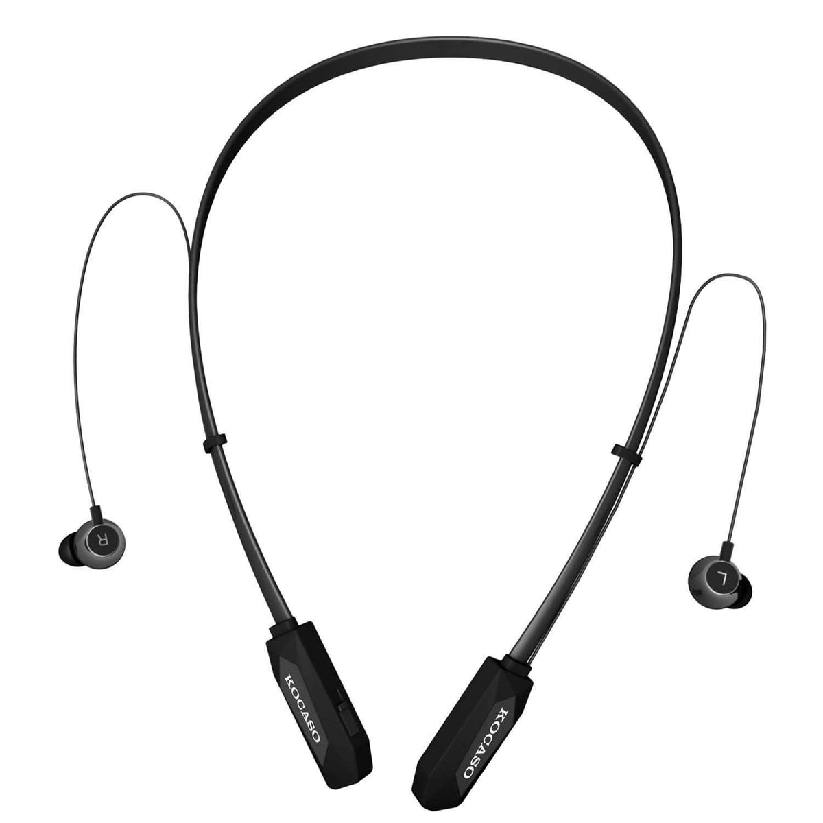 Wireless Neckband V4.2 Bluetooth Headphones with Noise-Canceling Microphone