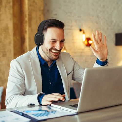 Wireless V5.0 Foldable Over-Ear Headphones iMounTEK
