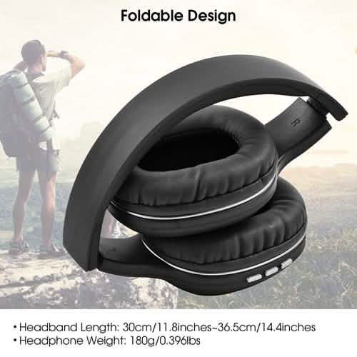 Wireless V5.0 Foldable Over-Ear Headphones iMounTEK