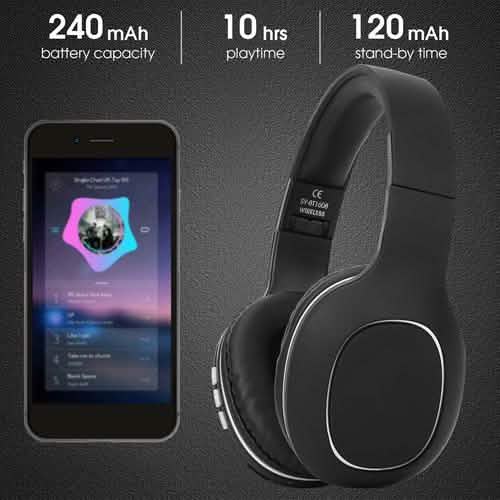 Wireless V5.0 Foldable Over-Ear Headphones iMounTEK