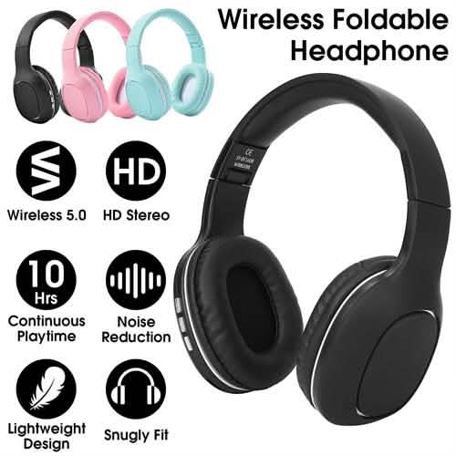 Wireless V5.0 Foldable Over-Ear Headphones iMounTEK