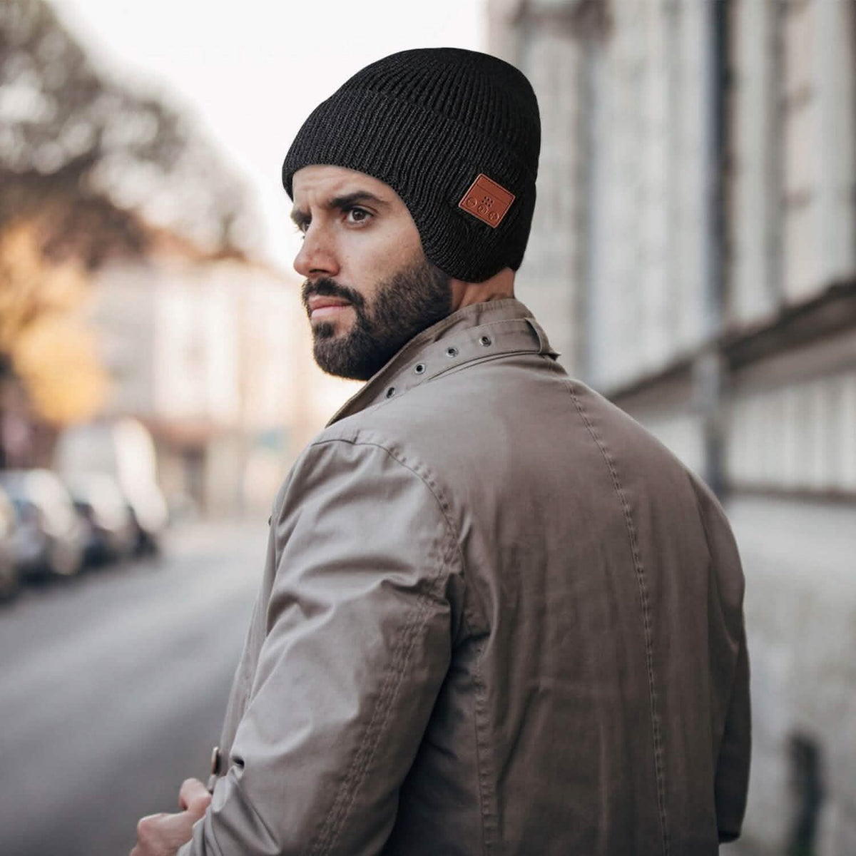 Wireless V5.0 Rechargeable Beanie Hat with Headphones