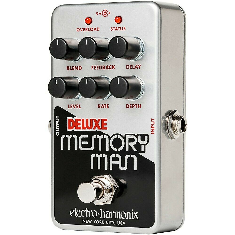 New - Electro-Harmonix Nano Deluxe Memory Man Analog Delay/Chorus/Vibrato Pedal