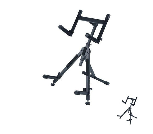 QuikLok BS-625 A-Frame Amp Stand (Black) heavy duty and fully adjustable- NEW