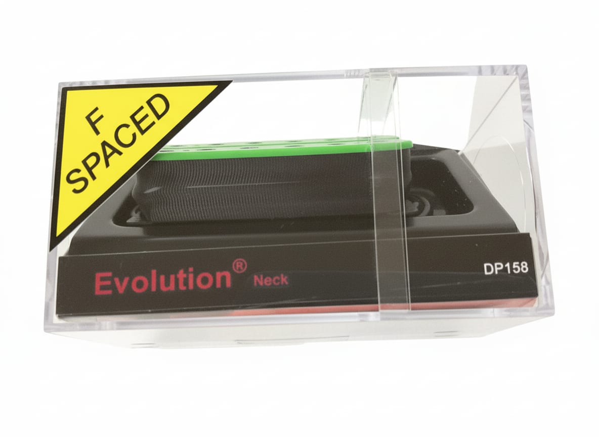 DiMarzio DP158 Evolution Neck Pickup - F-spaced,Blue and Green -NEW