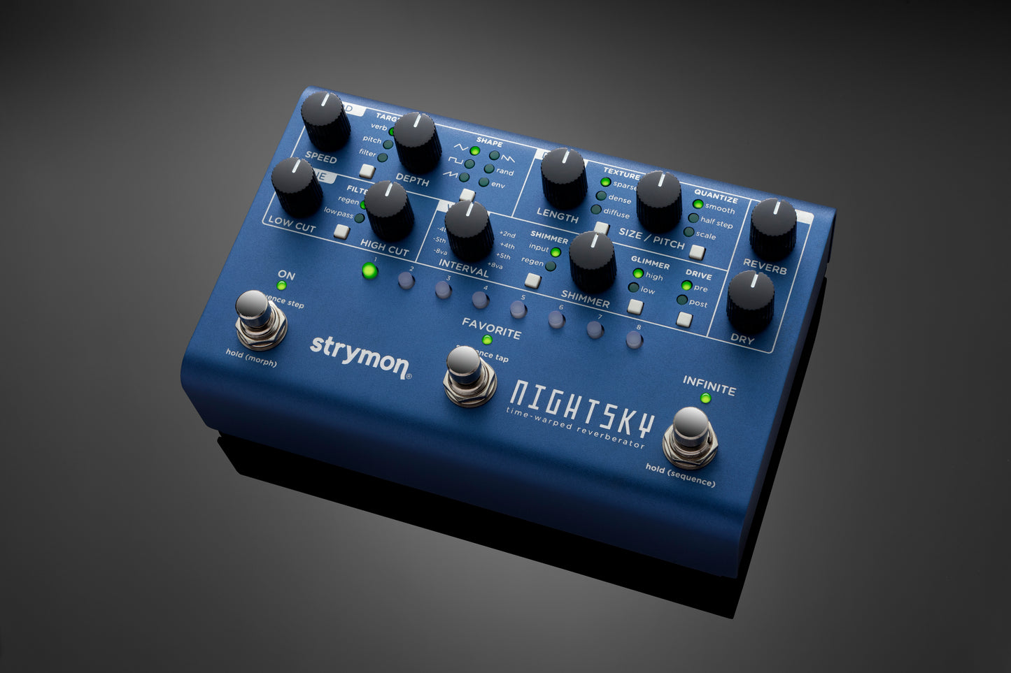 Strymon NightSky Time-warped Reverberator Pedal -NEW