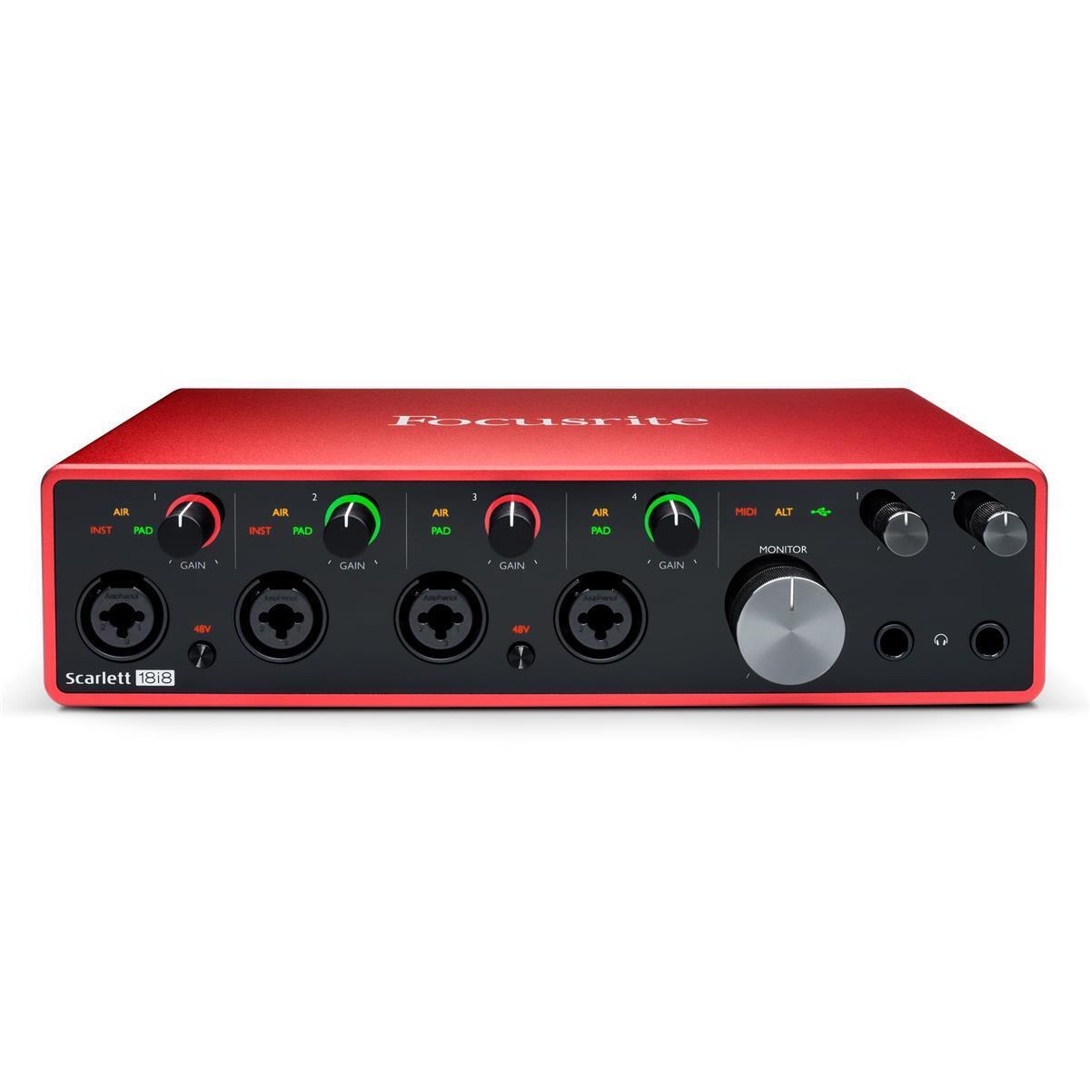 New - Focusrite Scarlett 18i8 3rd Gen USB Audio Interface