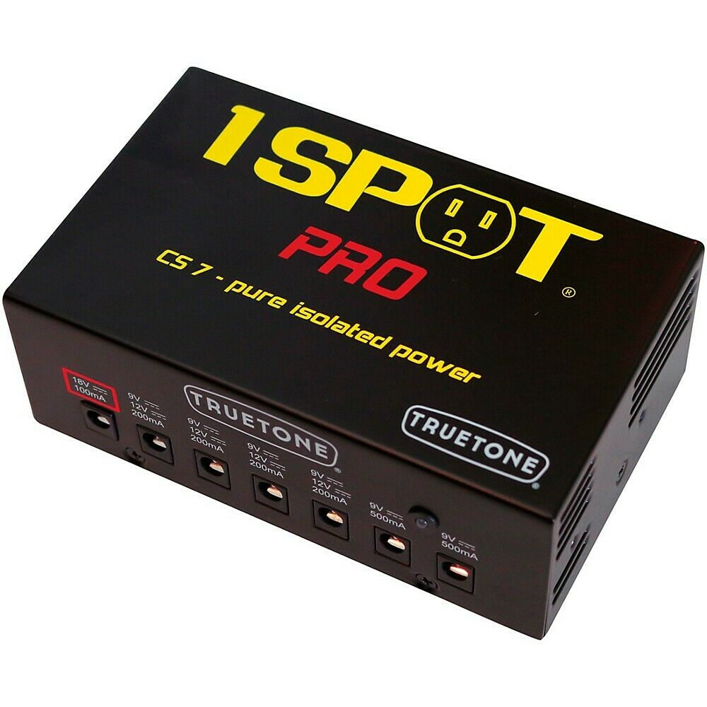 New - Truetone 1 Spot Pro CS7 7-output Isolated Guitar Pedal Power Supply
