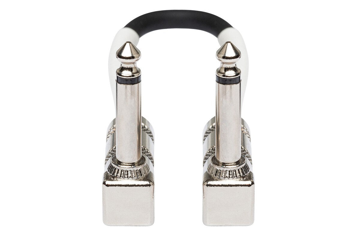 Hosa CPE-118 Guitar Patch Cable - 1/4-inch TS Male to Right Angle 1/4-inch TS Male - 18 inch-NEW