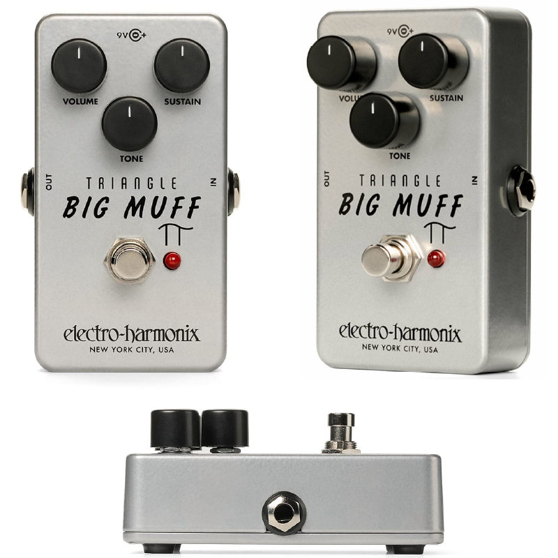 New - Electro-Harmonix Triangle Big Muff Pi Fuzz Pedal TRIBM