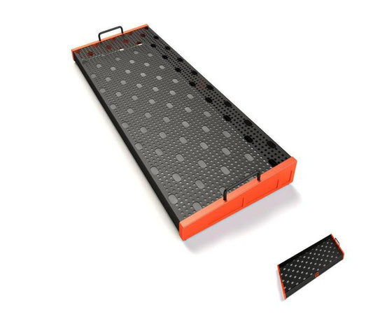 Temple Audio Design Duo 34 (34" x 12.5") Pedalboard Temple Red Templeboard - New