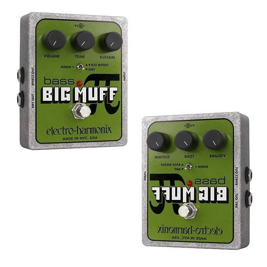 New - Electro Harmonix Bass Big Muff Pi Bass Distortion Fuzz Pedal