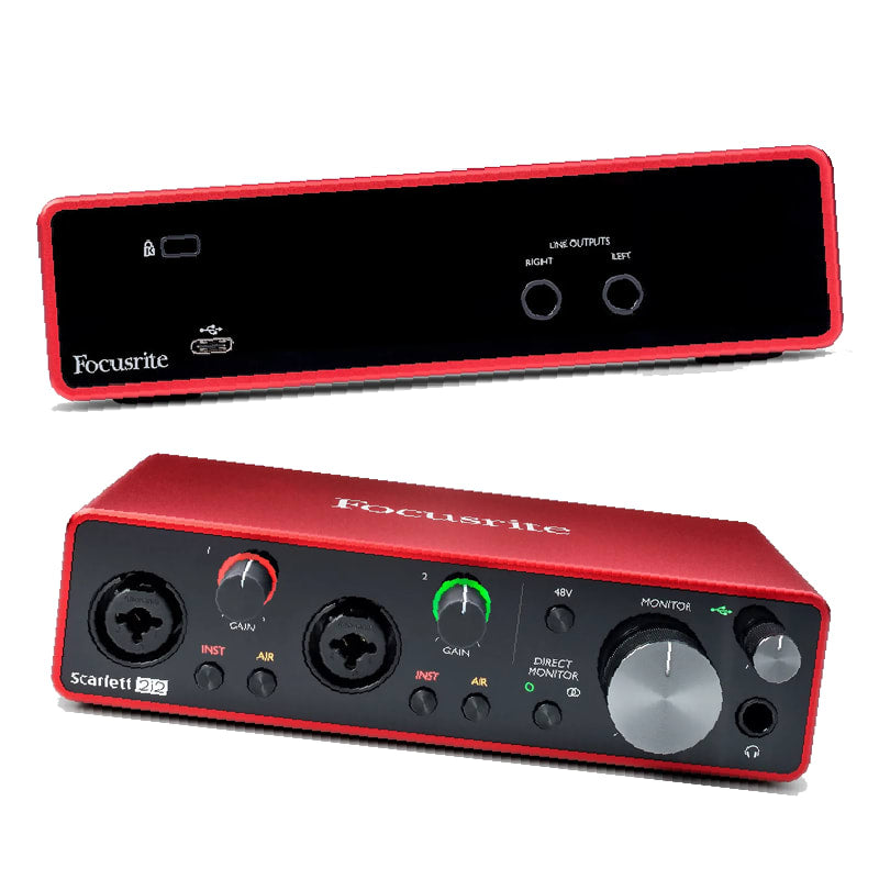 New - Focusrite Scarlett 2i2 3rd Gen USB Audio Interface