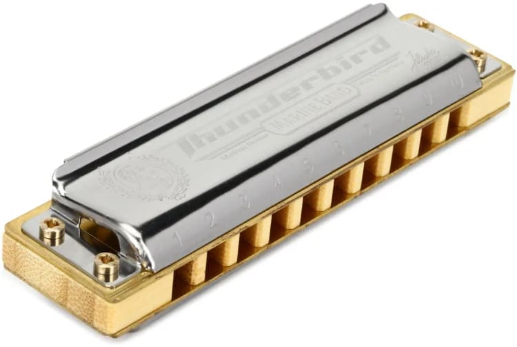 Hohner Marine Band Thunderbird Harmonica - Key of Low F - New