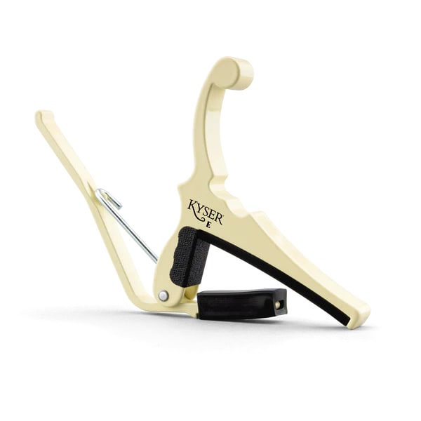 Kyser x Fender Quick-Change Guitar Capo - Olympic White -NEW