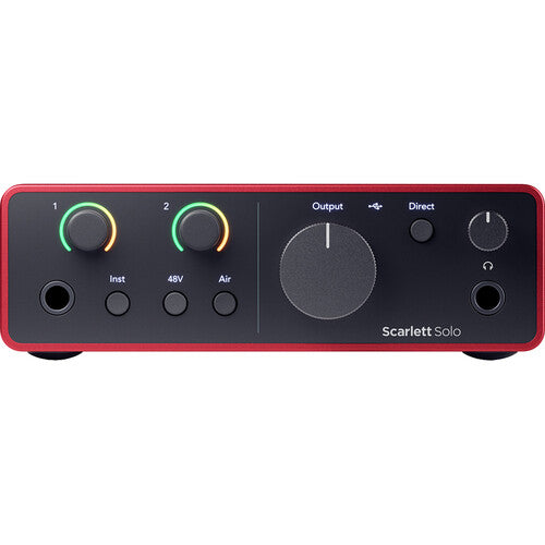 Focusrite Scarlett Solo 4th Gen USB Audio Interface -NEW