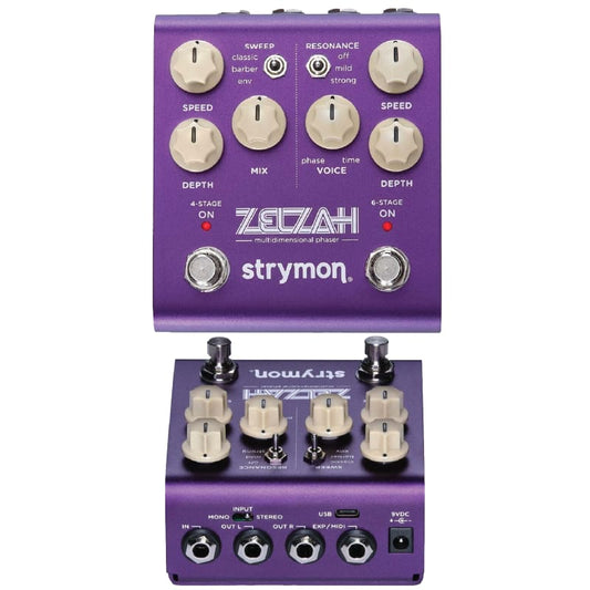 Strymon Zelzah Multidimensional Guitar Phaser Pedal -NEW